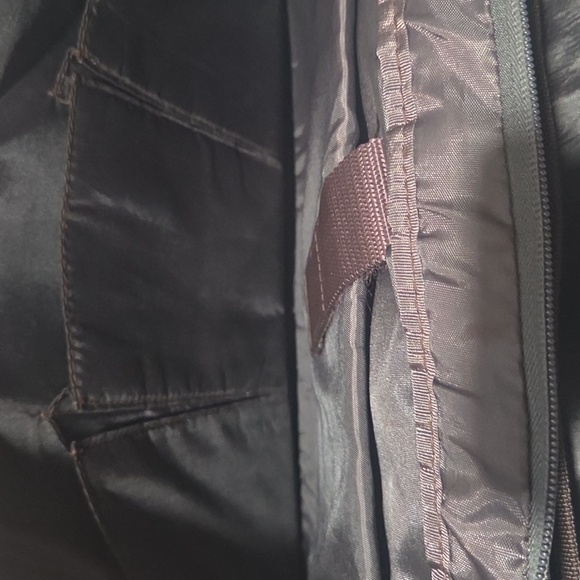 Black Rivett Brown Leather Laptop Bag. - Picture 11 of 12